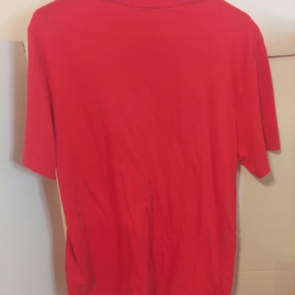 NIKE Men’s Swoosh Red T Shirt Size L - Picture 3 of 4
